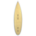 Kiteboard para prancha de surf de kitesurf, com folheado de bambu ou superfície de folheado de madeira